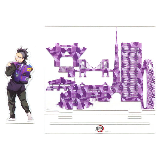Genya Shinazugawa World Tour 2024 Illustration Acrylic Stand World Tour Screening Demon Slayer To the Hashira Training Theater Goods [USED]
