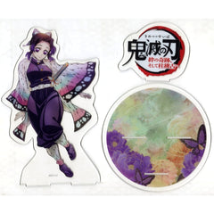 World Tour: Kimetsu no Yaiba Kizuna no Kiseki Soshite Hashira Geiko e Shinobu Kocho World Tour 2024 If Only Humans and Demons Could All Get Along Kochou Big Acrylic Stand Theater Limited Acrylic Stands [USED]