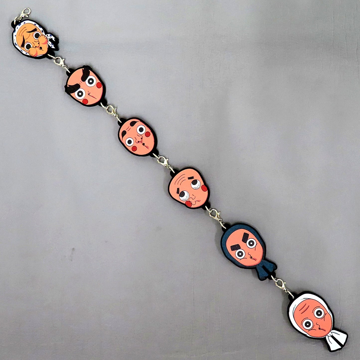 Group Demon Slayer: Kimetsu no Yaiba World Tour 2024 Hyottoko Mask Charm To the Hashira Training Theater Goods [USED]