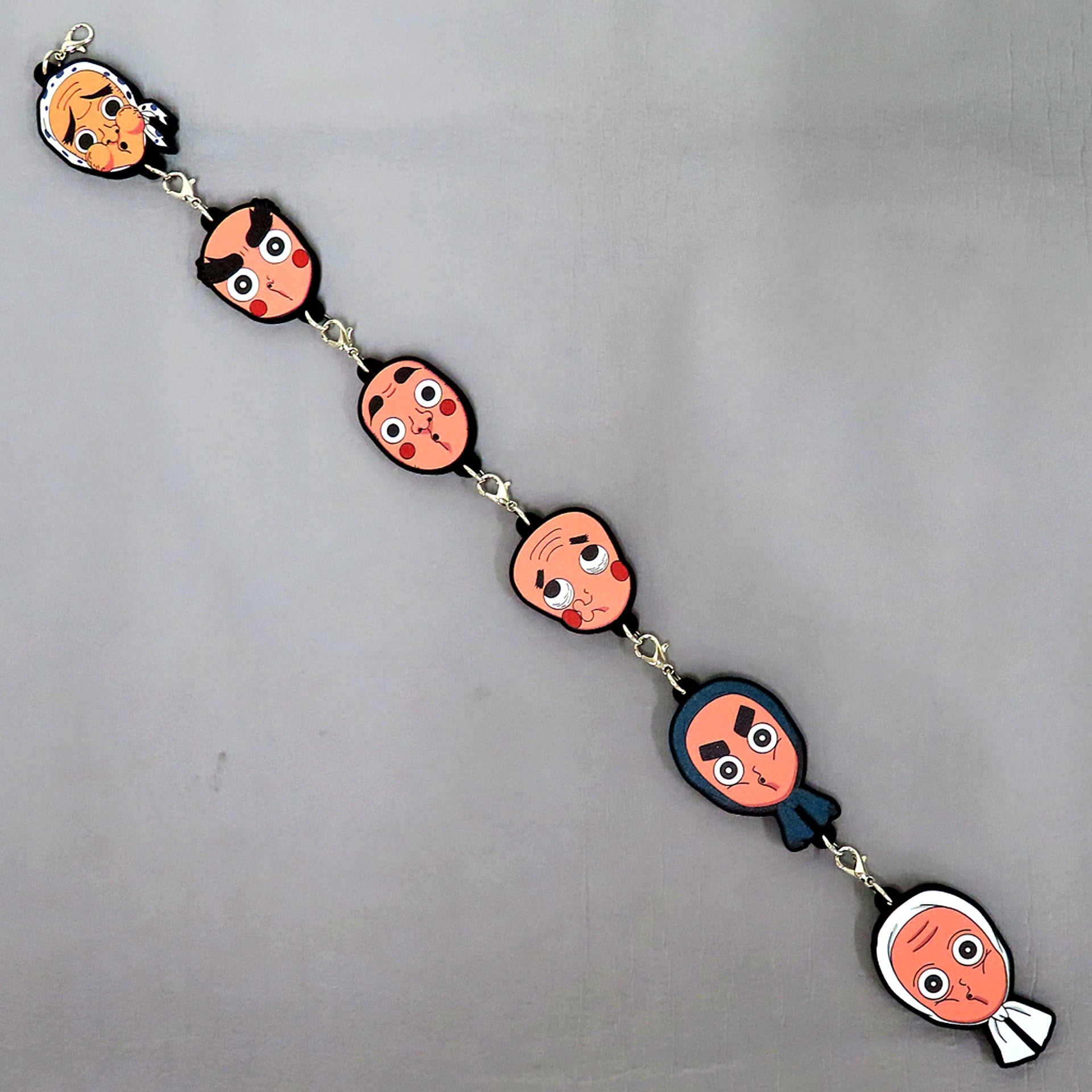 Group Demon Slayer: Kimetsu no Yaiba World Tour 2024 Hyottoko Mask Charm To the Hashira Training Theater Goods [USED]
