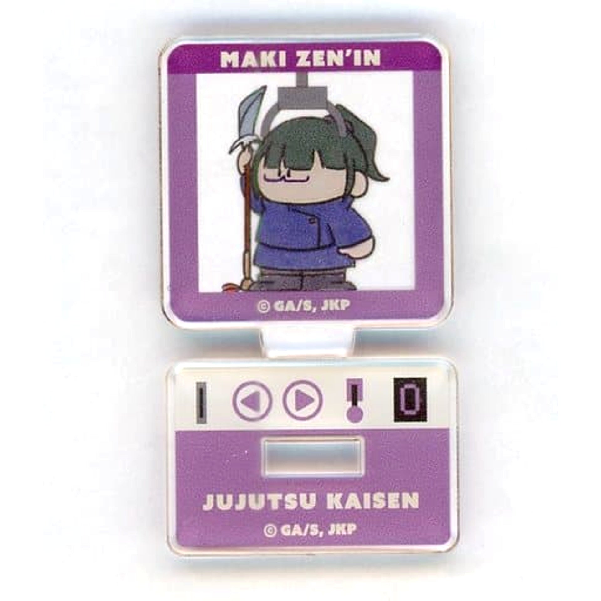 Jujutsu Kaisen PLAZA in Loft Maki Zenin Trading Mini Acrylic Stand Chijimimasu ver. Acrylic Stands [USED]