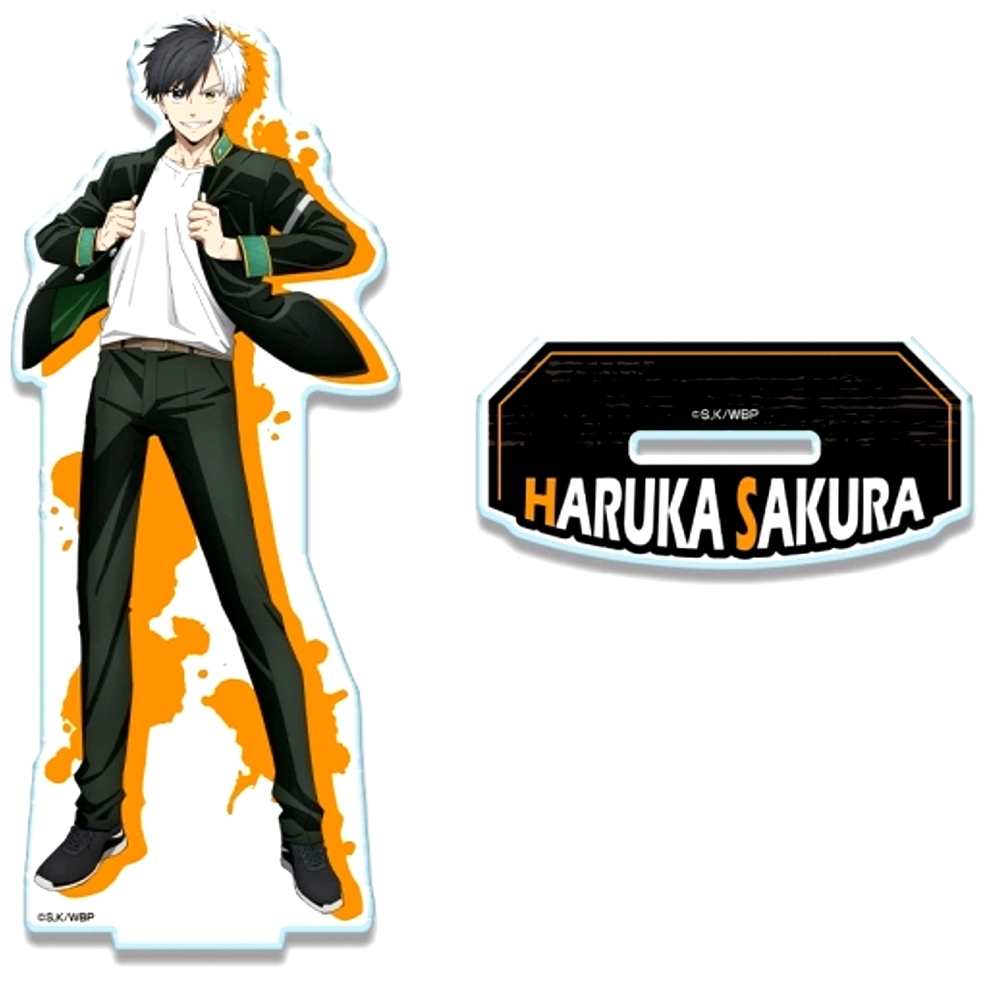 Haruka Sakura Design 01 Acrylic Stand Wind Breaker [USED]