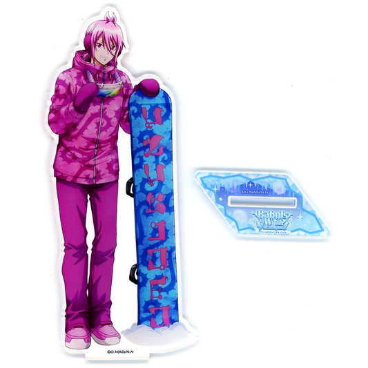 Asmodeus Alice Big Acrylic Stand Welcome to Demon School! Iruma-kun x AMOCAFE Babyls Winter Vacations! [USED]
