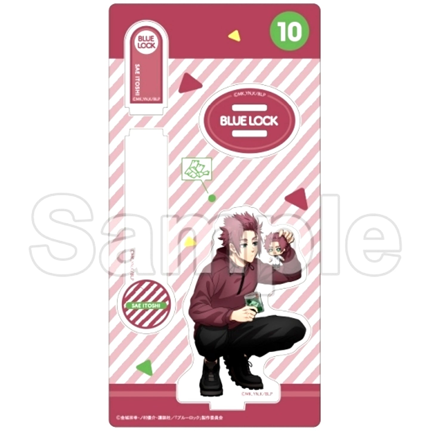 Sae Itoshi Eating Tour Acrylic Stand Props Blue Lock [USED]