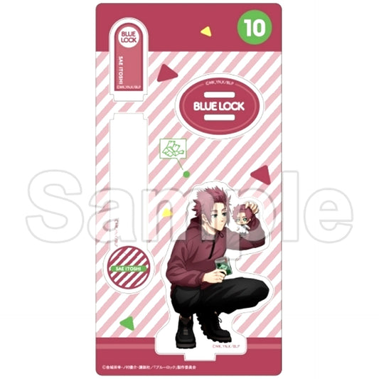 Sae Itoshi Eating Tour Acrylic Stand Props Blue Lock [USED]