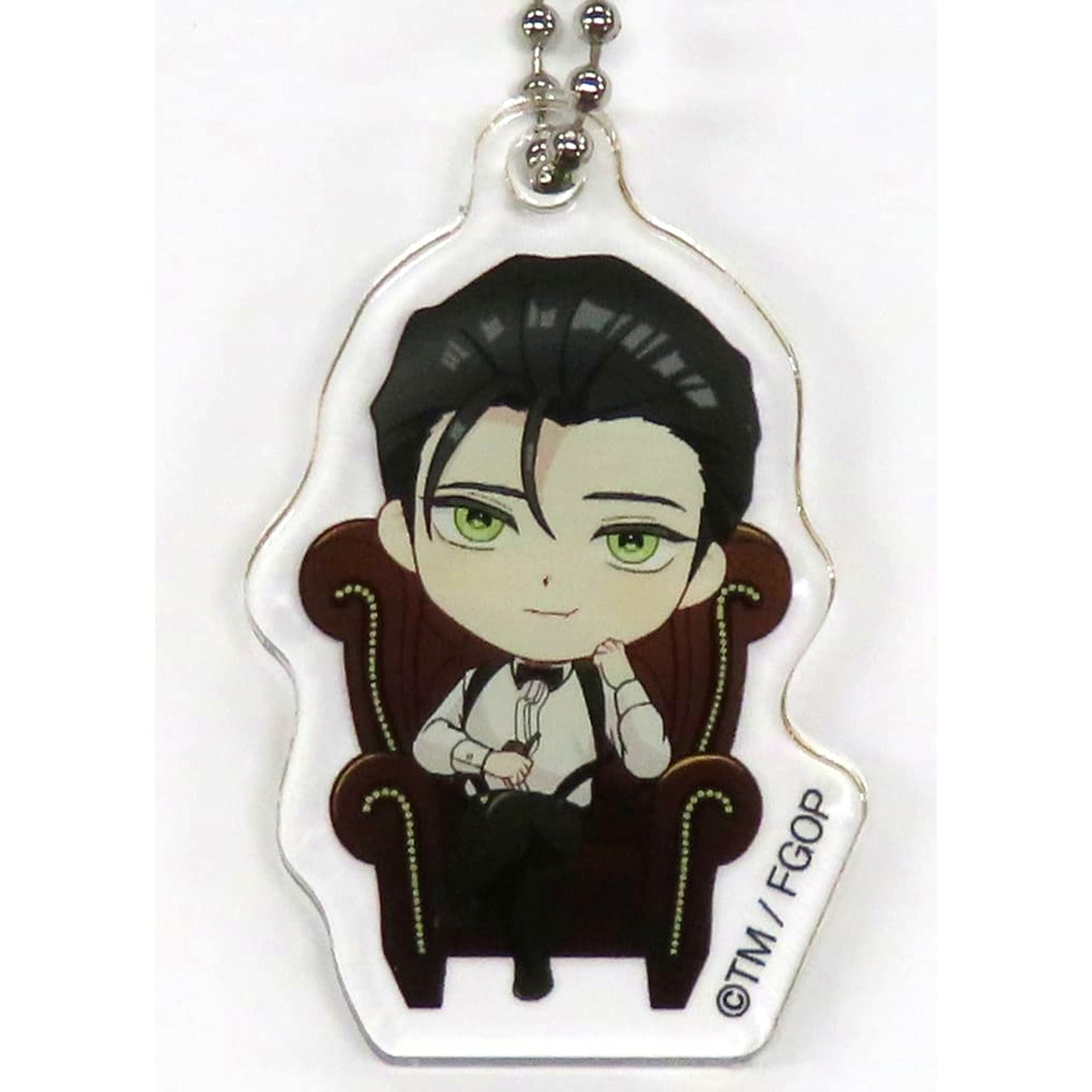 Fate/Grand Order Sherlock Holmes Ruler Acrylic Keychain FGO CBC Spring Party 2021-2023 [USED]