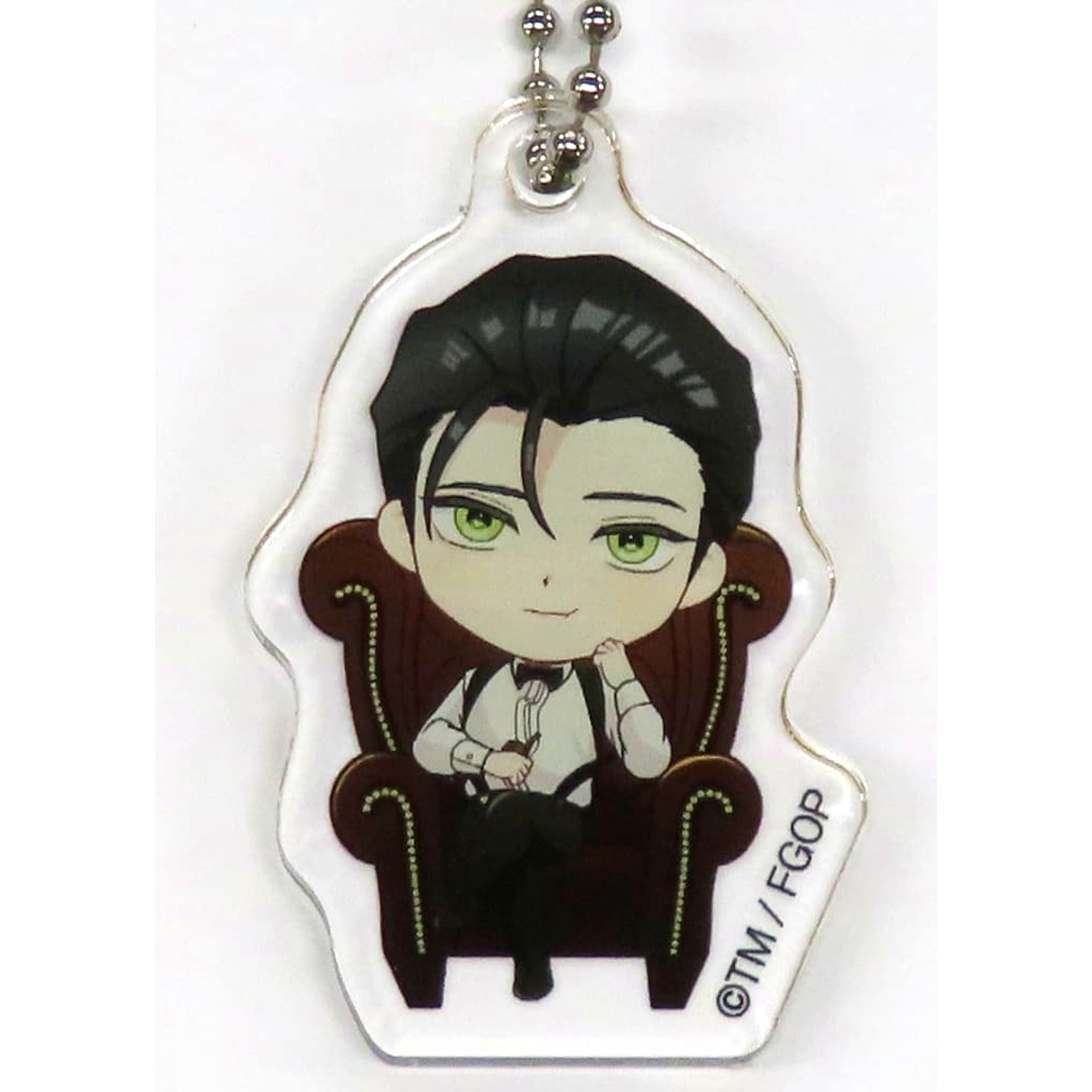 Fate/Grand Order Sherlock Holmes Ruler Acrylic Keychain FGO CBC Spring Party 2021-2023 [USED]