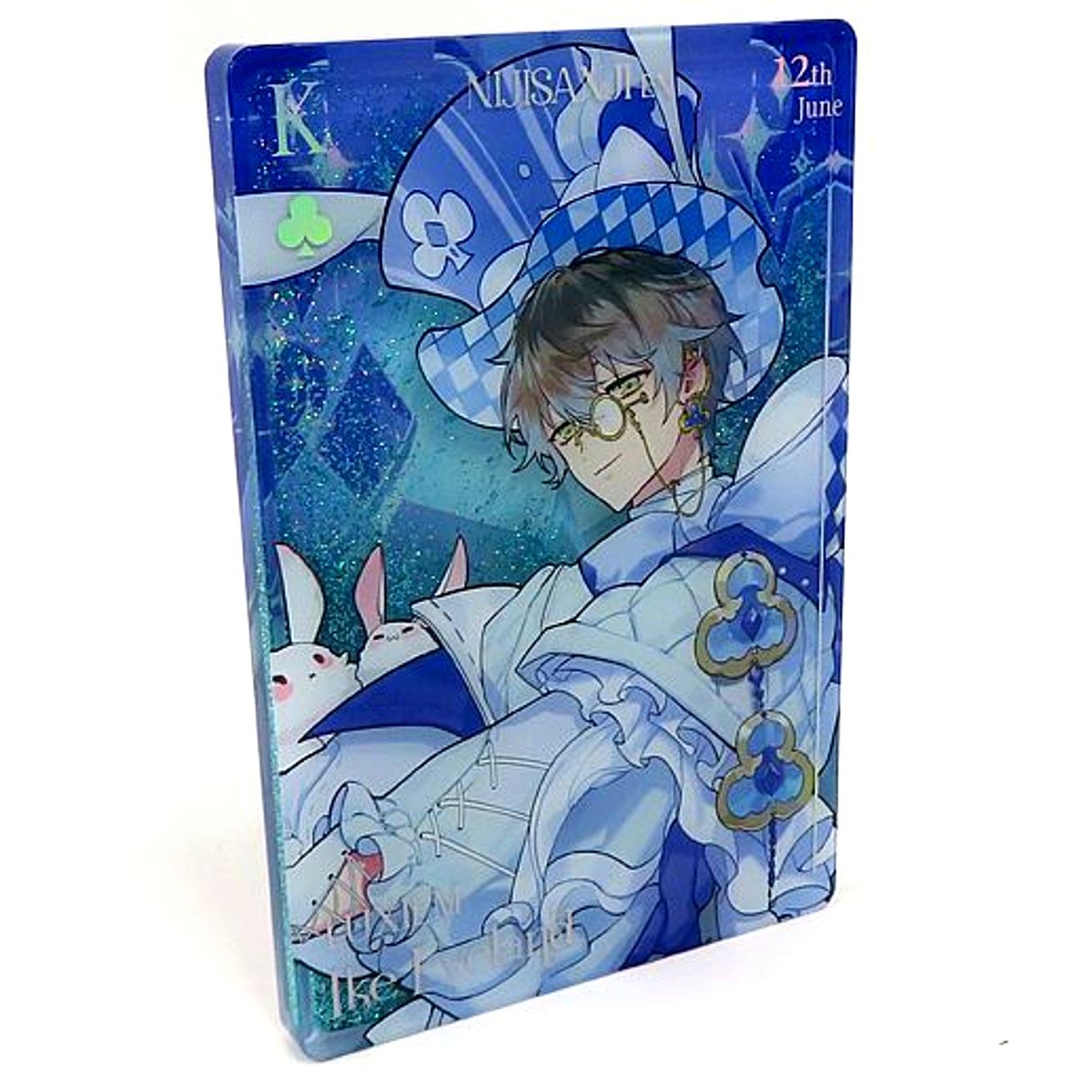 Ike Eveland Life-Size Flowing Sand Acrylic Stand Block Virtual YouTuber Nijisanji NIJISANJI EN x DIMENSION POPTOWN China [USED]