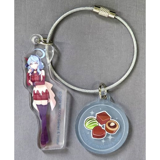 Blue Archive Ako Amau 2-Serial Acrylic Key Ring Pop-Up Shop in Atre Akihabara 2024 Exclusive Keychains [USED]