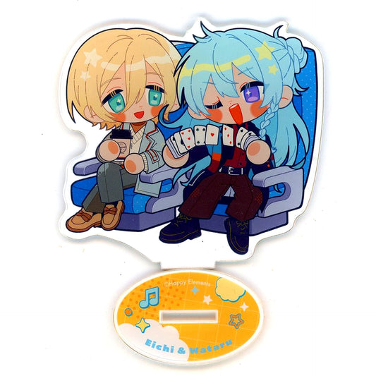 Eichi Tenshouin & Wataru Hibiki Ensemble Stars!! Outing Acrylic Stand [USED]