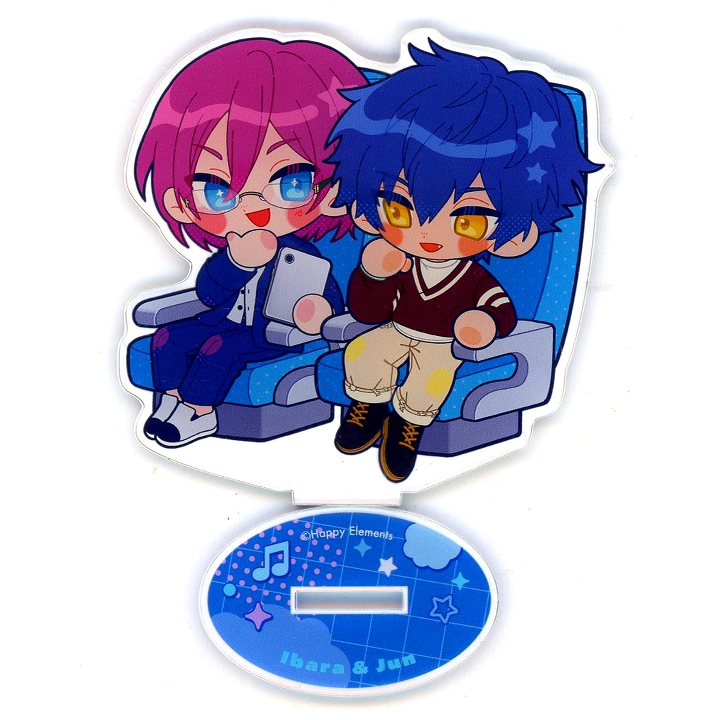 Ibara Saegusa & Jun Sazanami Ensemble Stars!! Outing Acrylic Stand [USED]