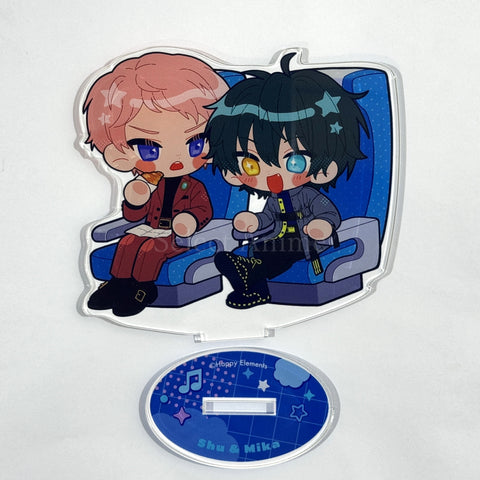 Shu Itsuki Mika Kagehira Ensemble Stars!! Outing Acrylic Stand [USED] — photo 1