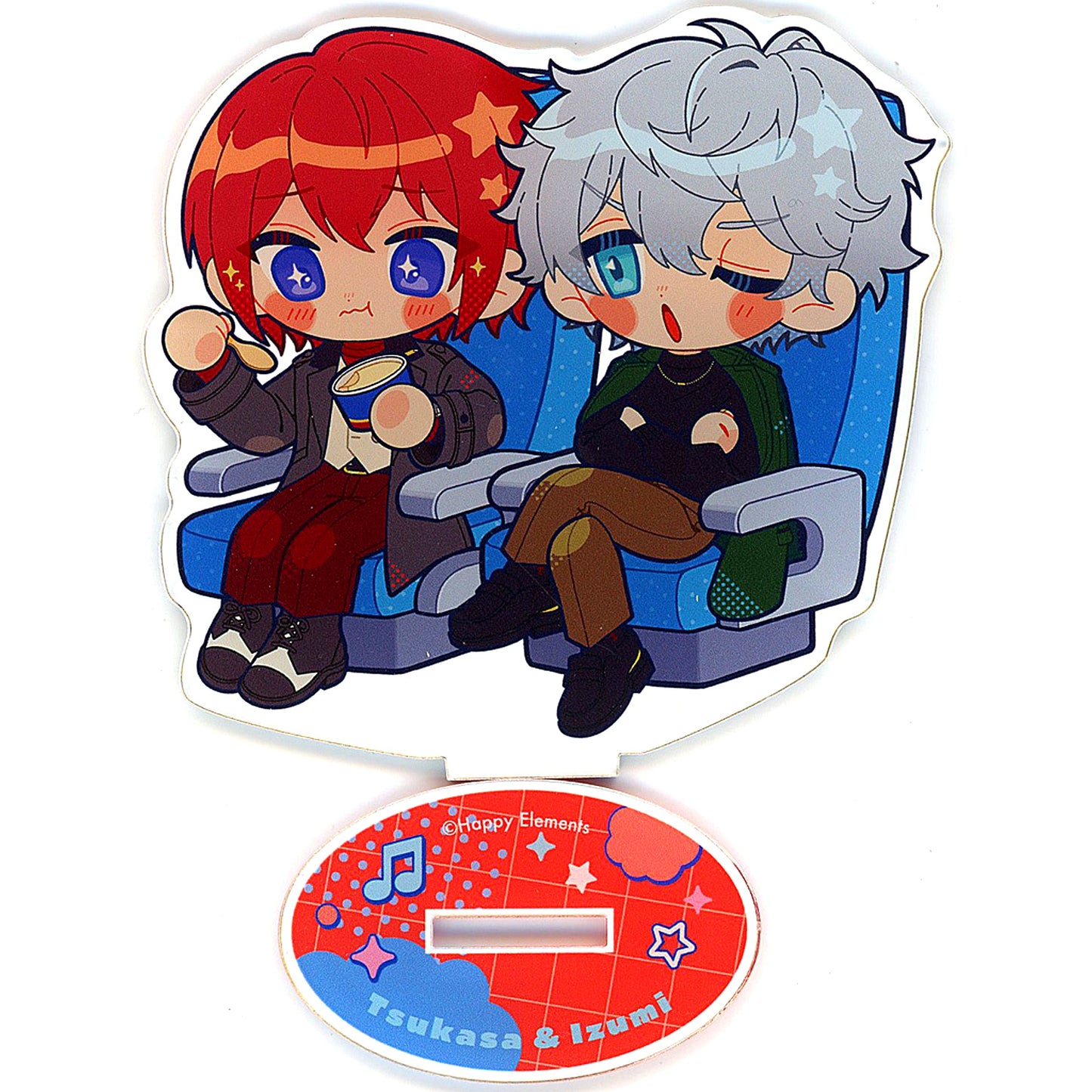 Tsukasa Suou & Izumi Sena Odekake Acrylic Stand Ensemble Stars!! [USED]