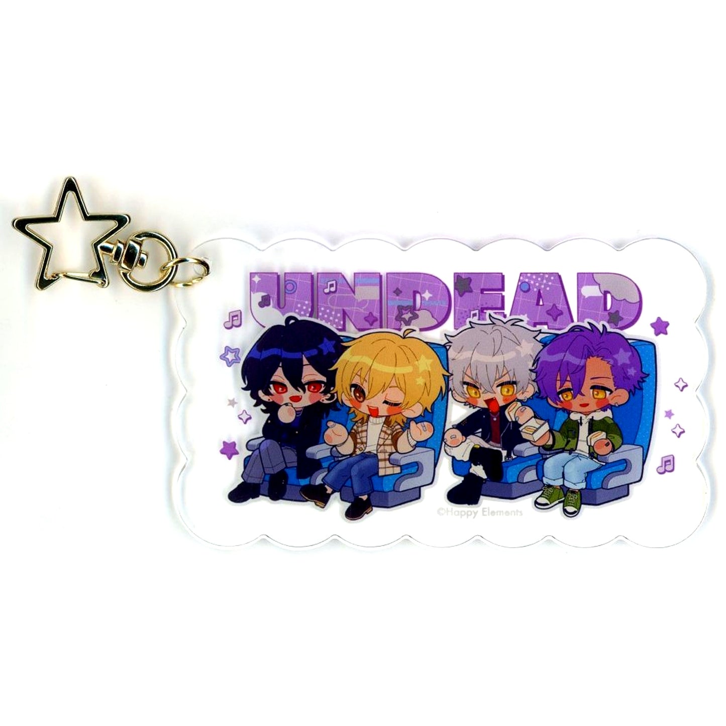 UNDEAD Ensemble Stars!! Yurayura Acrylic Keychain [USED]