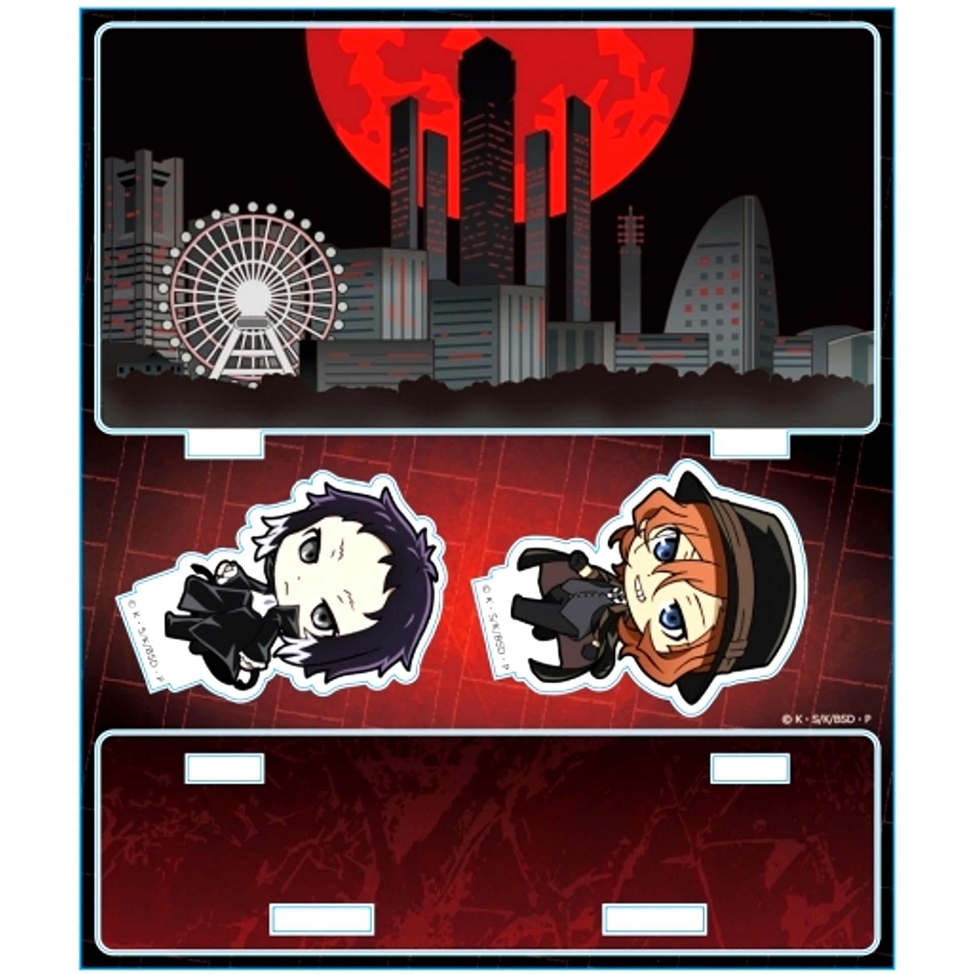 Ryunosuke Akutagawa & Chuya Nakahara C Bungo Stray Dogs Acrylic Diorama [USED]