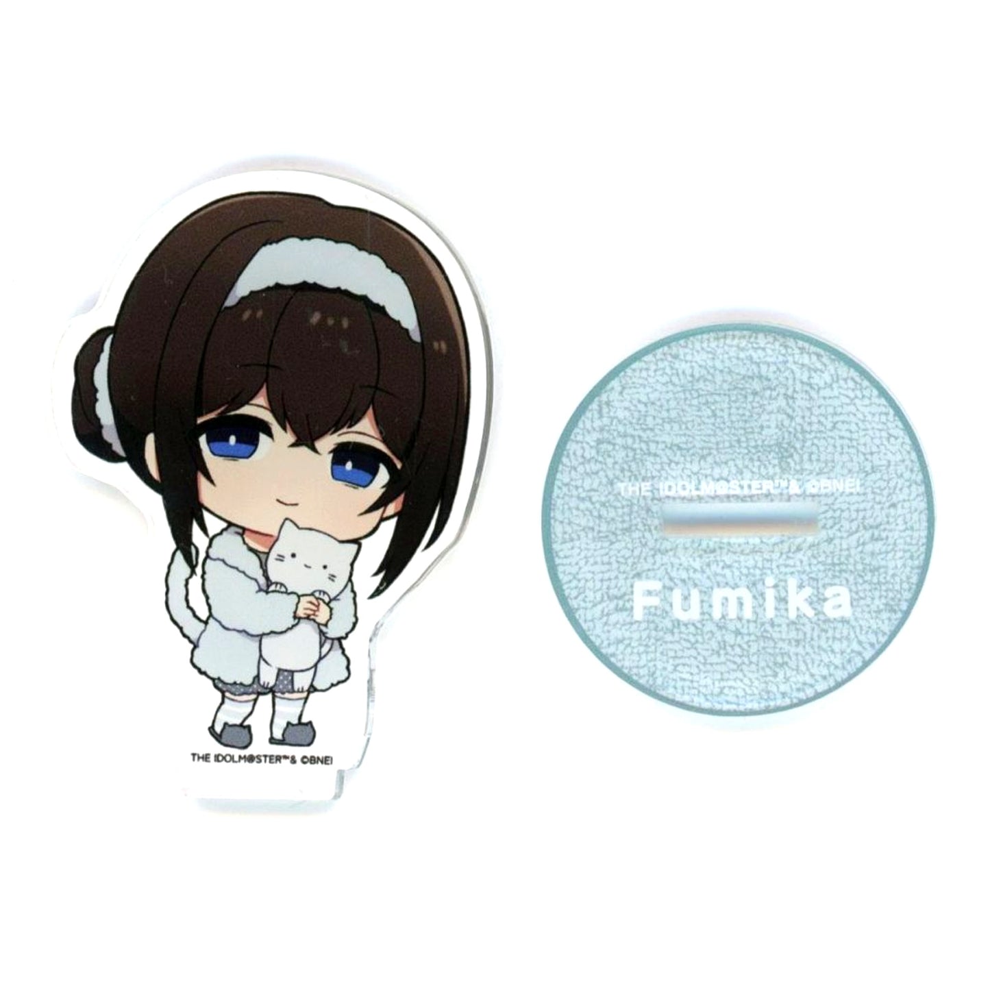 Fumika Sagisawa The Idolmaster Cinderella Girls Light at Night Pop-up Store Trading Deformed Acrylic Stand B [USED]