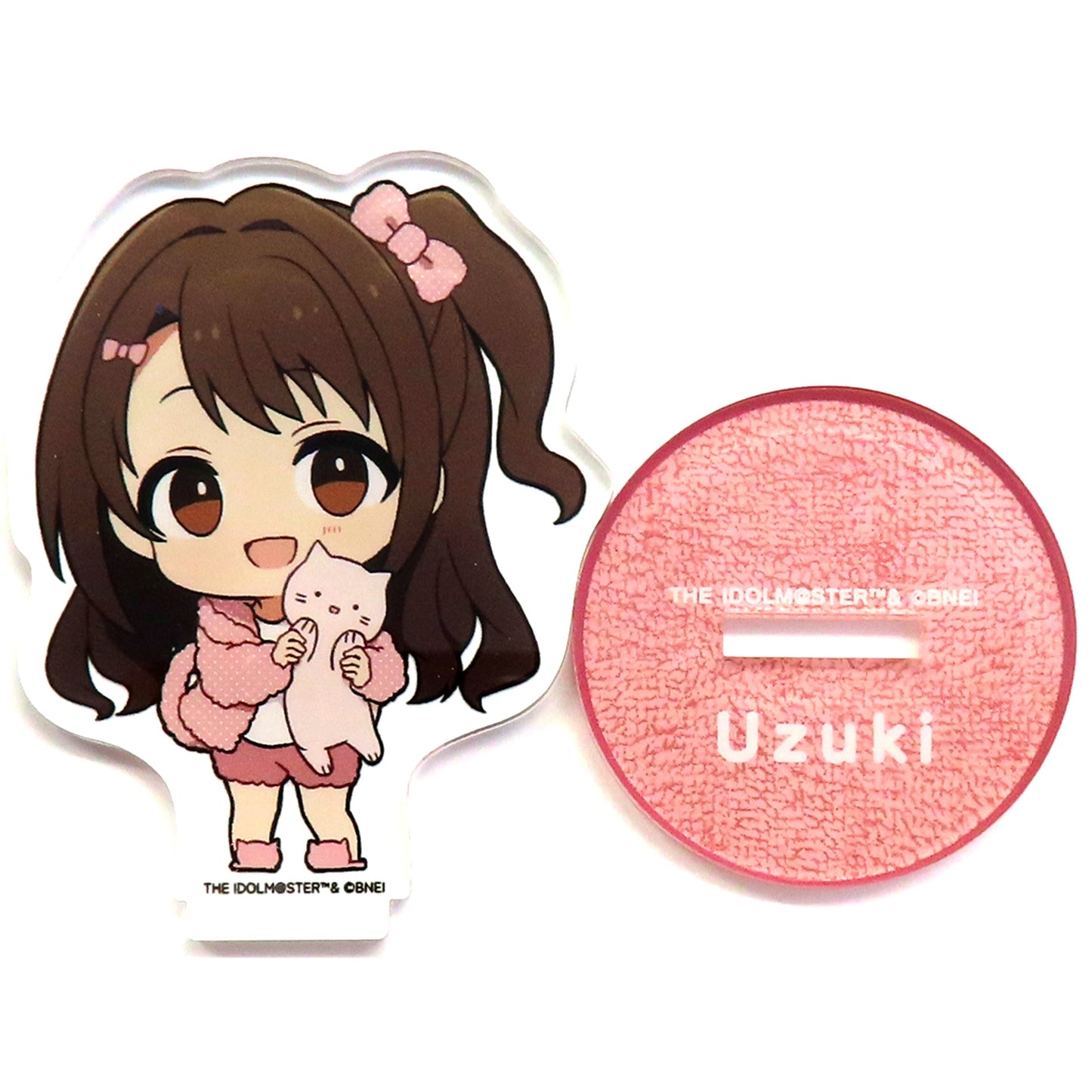 Uzuki Shimamura The Idolmaster Cinderella Girls Light at Night POP UP STORE Trading Deformed Acrylic Stand B [USED]