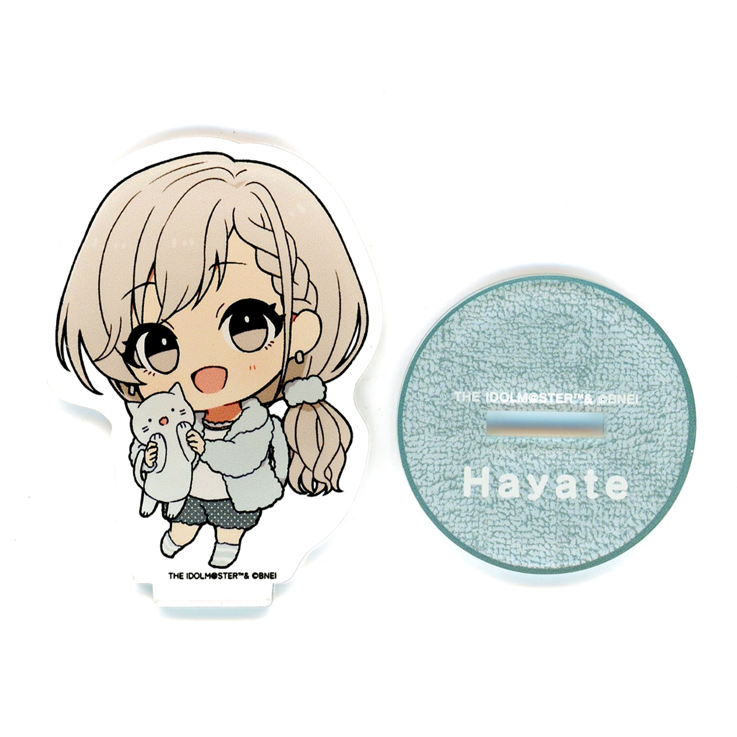 Hayate Hisakawa THE IDOLM@STER CINDERELLA GIRLS Deformed Acrylic Stand B Light at Night Pop-up Store [USED]
