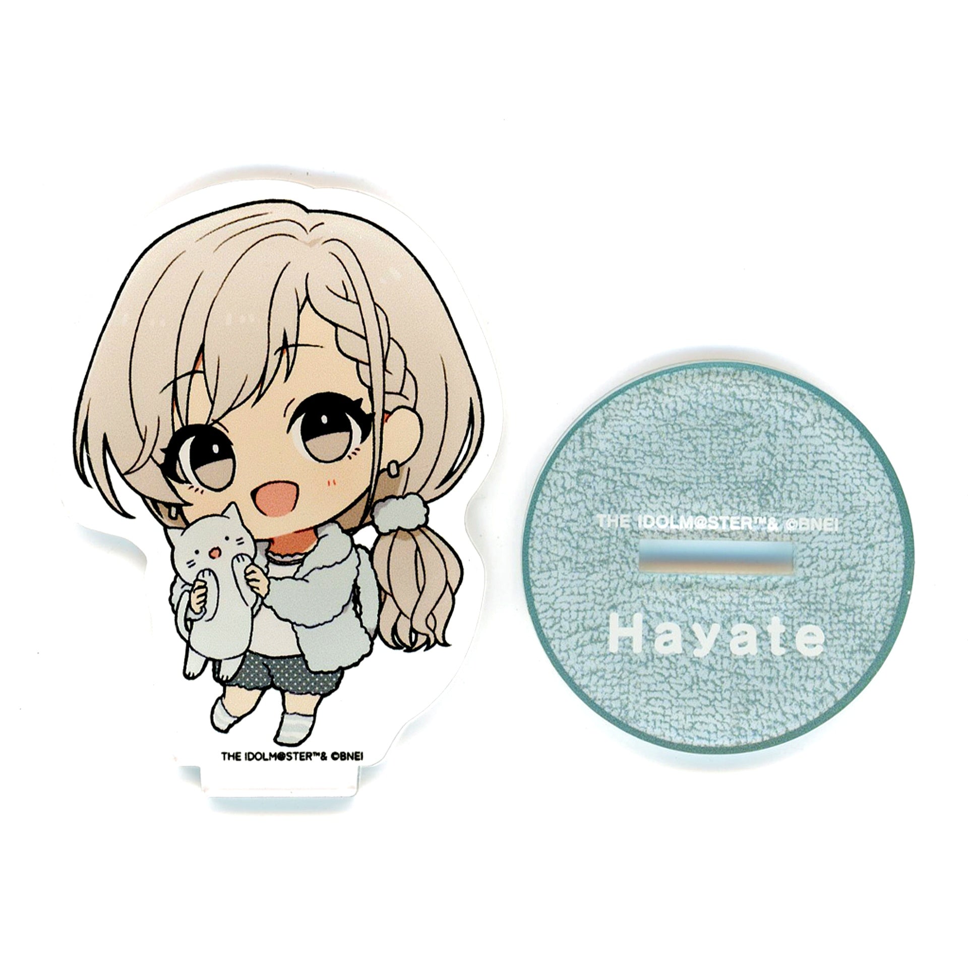 Hayate Hisakawa THE IDOLM@STER CINDERELLA GIRLS Deformed Acrylic Stand B Light at Night Pop-up Store [USED]