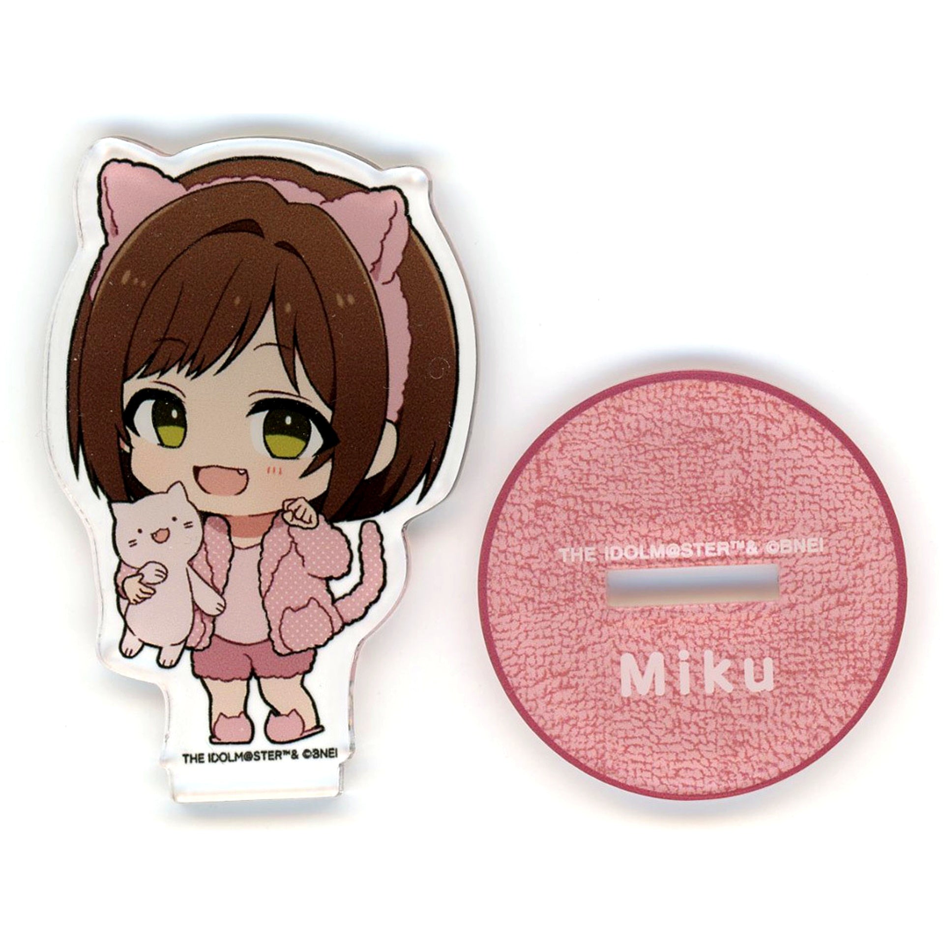 Miku Maekawa The Idolmaster Cinderella Girls Light at Night Pop-up Store Trading Deformed Acrylic Stand B [USED]