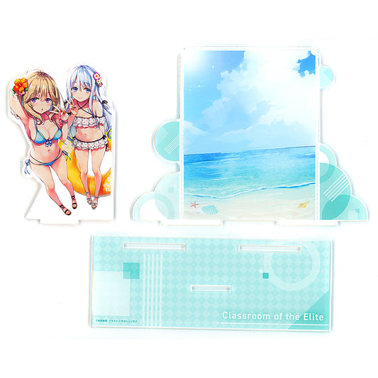 Summer Acrylic Diorama Classroom of the Elite Welcome to the Festa of the Elite 2024 in Yurakucho Marui [USED]