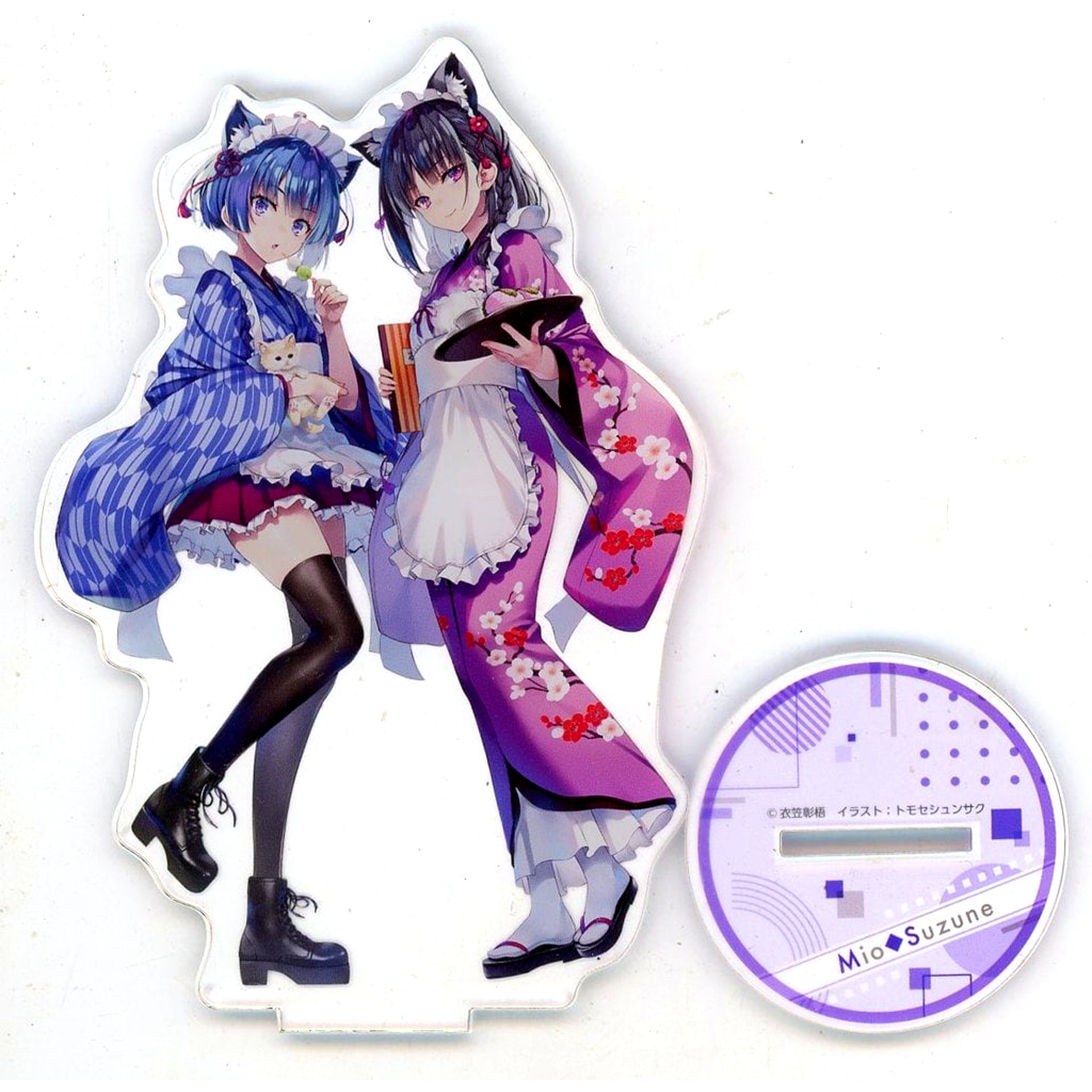 Suzune Horikita & Mio Ibuki Acrylic Stand Figure Classroom of the Elite Festa 2024 in Yurakucho Marui [USED]