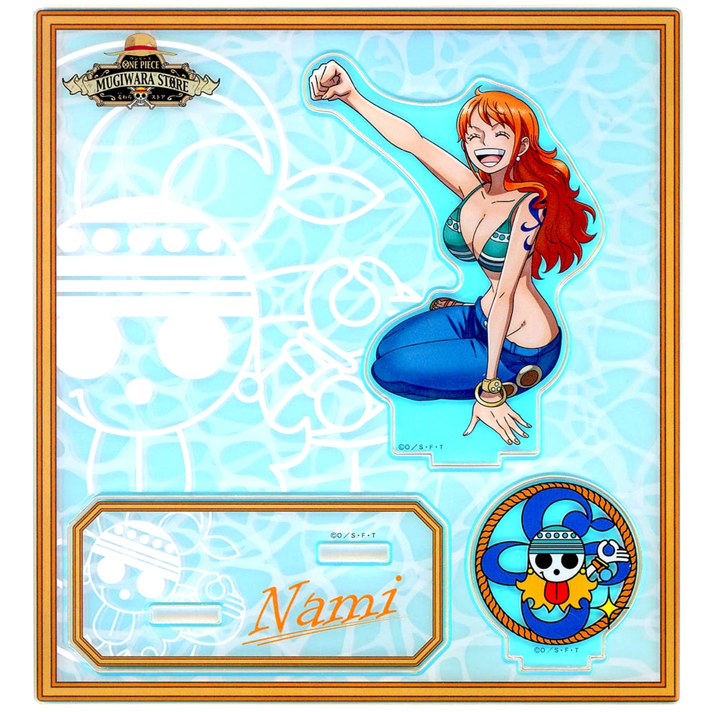 Nami One Piece A New Voyage! Trading Aurora Acrylic Stand [USED]