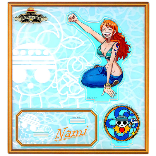 Nami One Piece A New Voyage! Trading Aurora Acrylic Stand [USED]