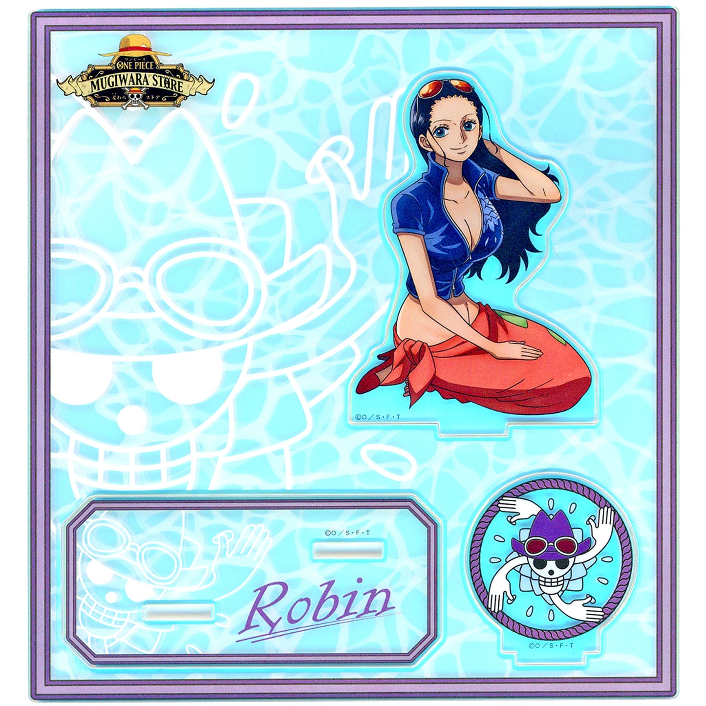 Nico Robin One Piece A new voyage! Trading Aurora Acrylic Stand [USED]