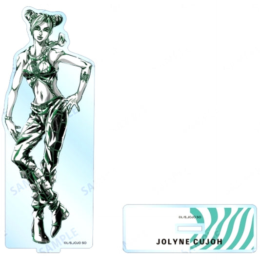 Jolyne Cujoh Ani-Art BLACK LABEL BIG Acrylic Stand JoJo's Bizarre Adventure Part 6 Stone Ocean [USED]