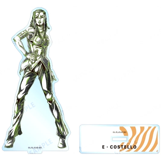 Ermes Costello Ani-Art BLACK LABEL BIG Acrylic Stand JoJo's Bizarre Adventure Part 6 Stone Ocean [USED]
