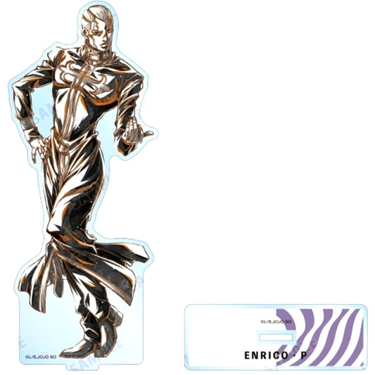 Enrico Pucci Ani-Art BLACK LABEL BIG Acrylic Stand JoJo's Bizarre Adventure Part 6 Stone Ocean [USED]
