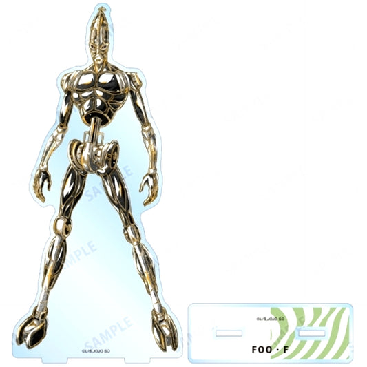 Foo Fighters Ani-Art BLACK LABEL BIG Acrylic Stand JoJo's Bizarre Adventure Part 6 Stone Ocean [USED]
