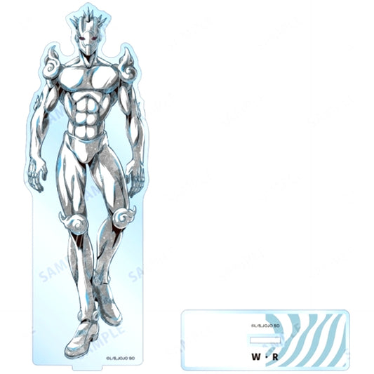 Weather Report Ani-Art BLACK LABEL BIG Acrylic Stand JoJo's Bizarre Adventure Part 6 Stone Ocean [USED]