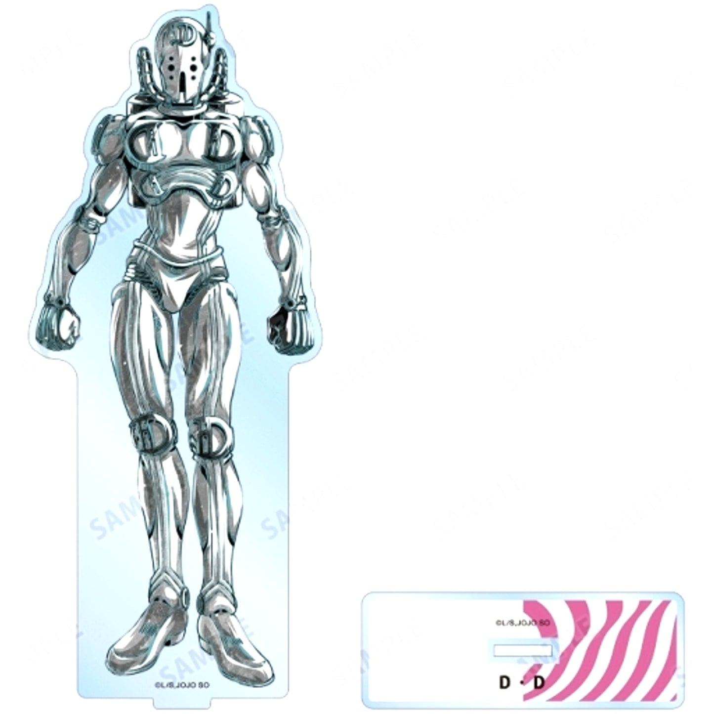 Diver Down Ani-Art BLACK LABEL BIG Acrylic Stand JoJo's Bizarre Adventure Part 6 Stone Ocean [USED]