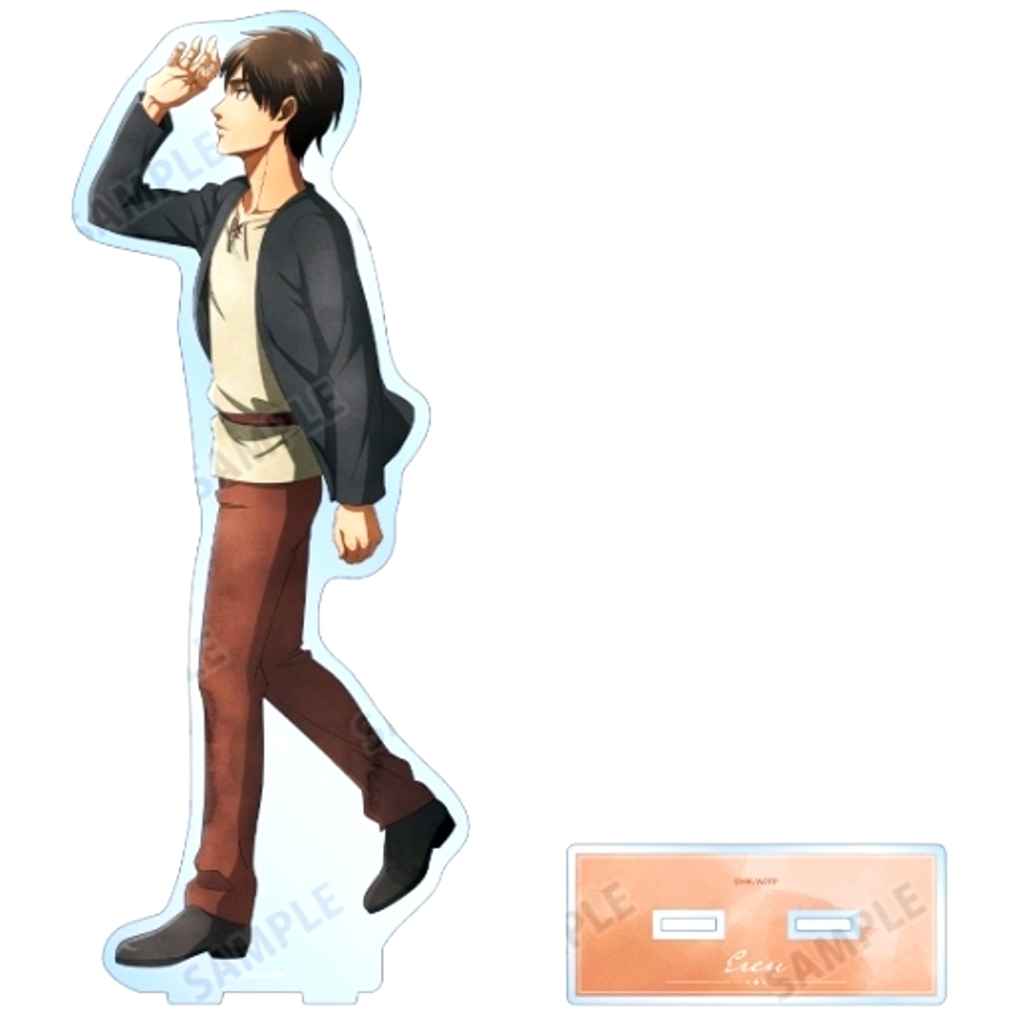 Eren Yeager Walking Watercolor Style Ver. Attack on Titan Extra Large Acrylic Stand [USED]
