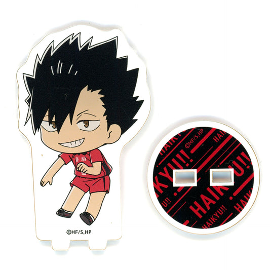 Tetsuro Kuroo Haikyu!! The Dumpster Battle x animatecafe Trading Acrylic Stand The Dumpster Battle Ver. Group A [USED]