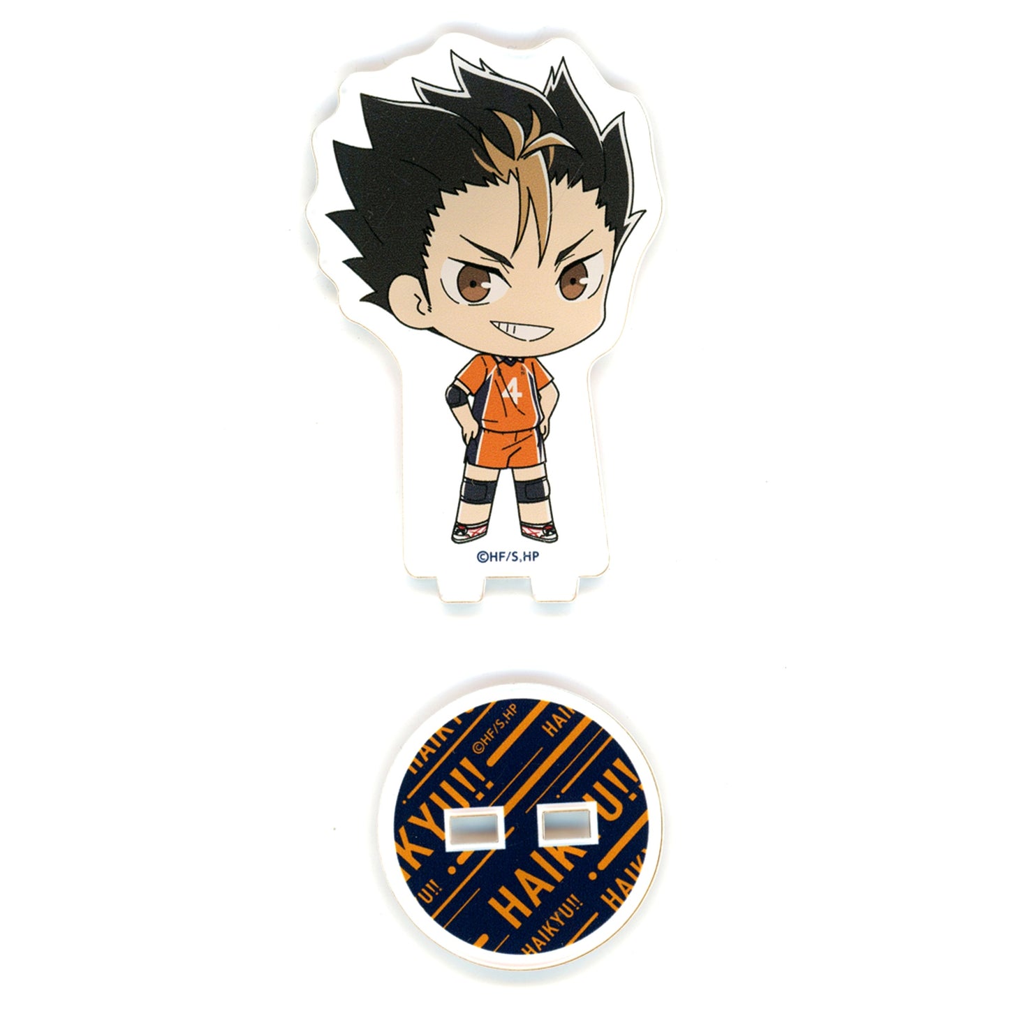 Yu Nishinoya Haikyu!! The Dumpster Battle x animatecafe Trading Acrylic Stand The Dumpster Battle Ver. Group B [USED]