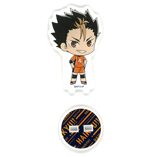 Yu Nishinoya Haikyu!! The Dumpster Battle x animatecafe Trading Acrylic Stand The Dumpster Battle Ver. Group B [USED]
