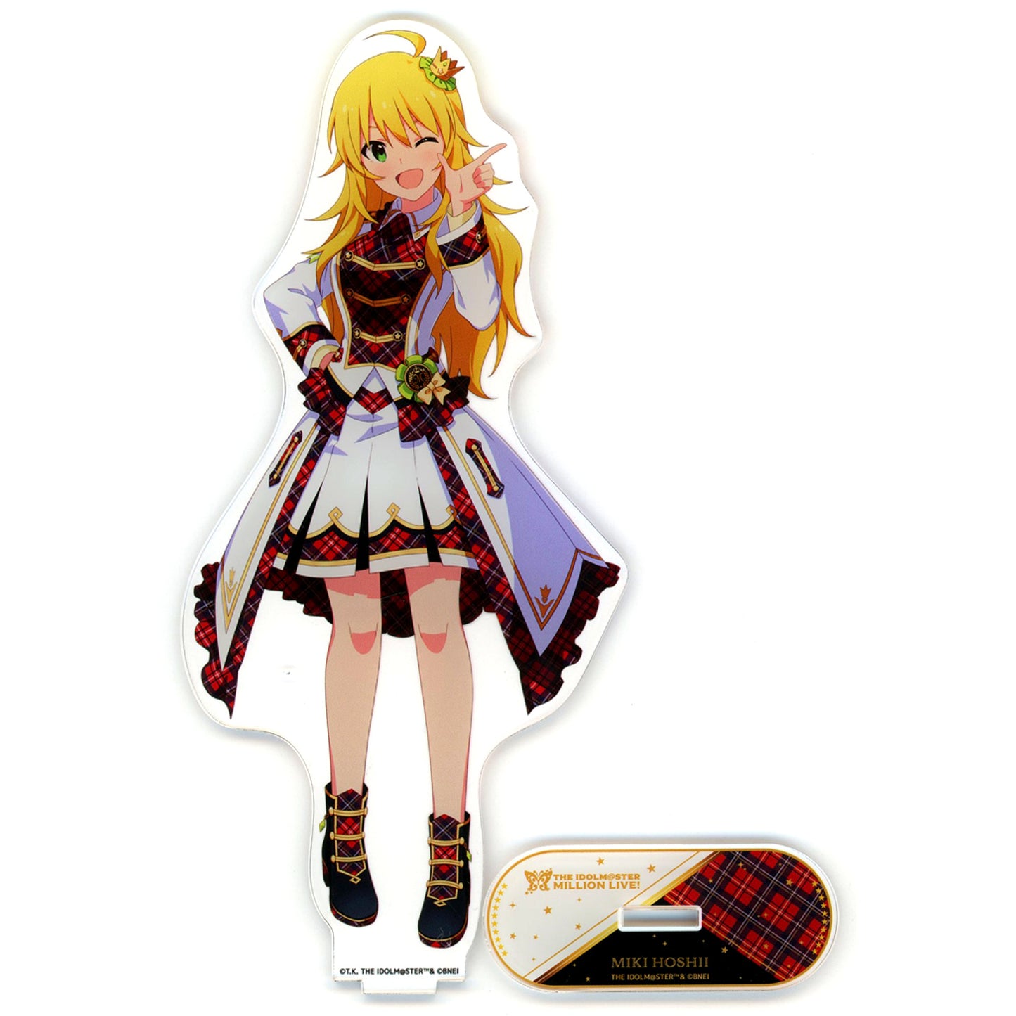 Miki Hoshii THE IDOLM@STER MILLION LIVE! Acrylic Stand Re-Prologue X Ver. 10th Anniversary Final Shop in Kotobukiya Akihabara [USED]