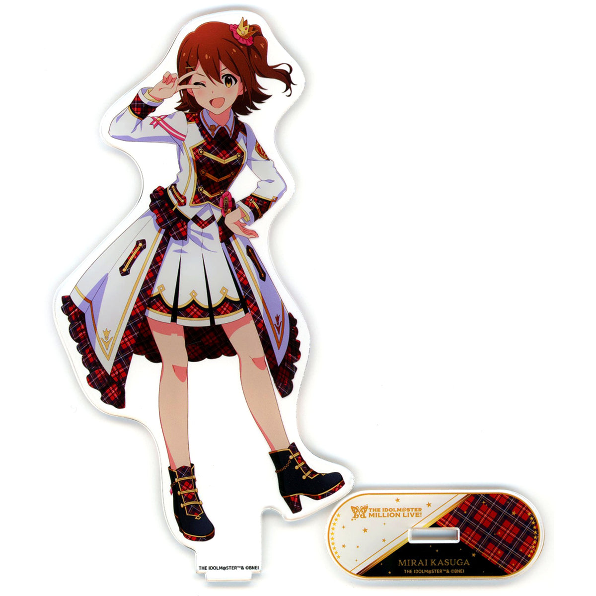 Mirai Kasuga Acrylic Stand Re Prologue X Ver. THE IDOLM@STER MILLION LIVE! 10th Anniversary Final Shop in Kotobukiya Akihabara Store [USED]