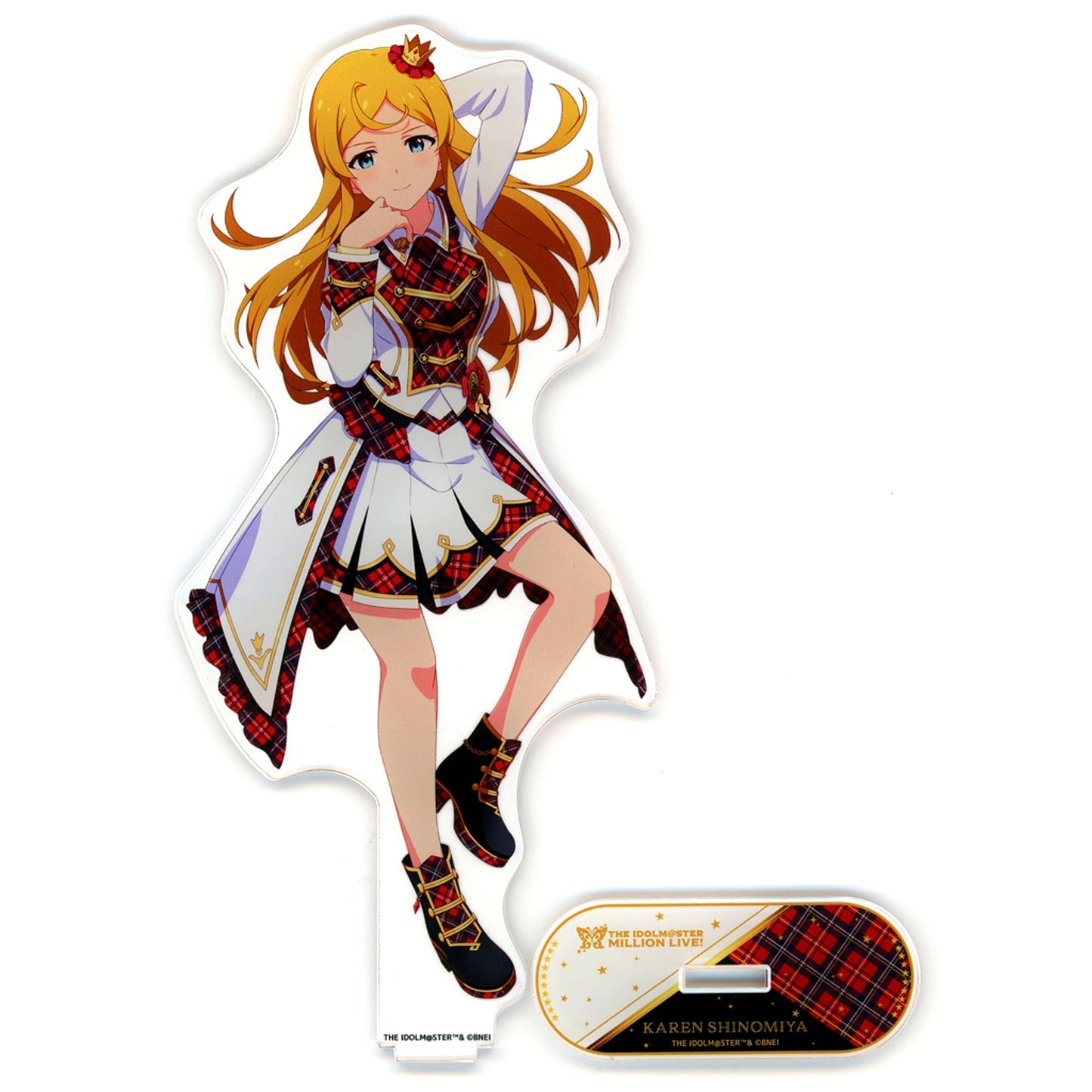 Karen Shinomiya THE IDOLM@STER MILLION LIVE! Acrylic Stand Re-Prologue X Ver. 10th Anniversary Final Shop in Kotobukiya Akihabara [USED]
