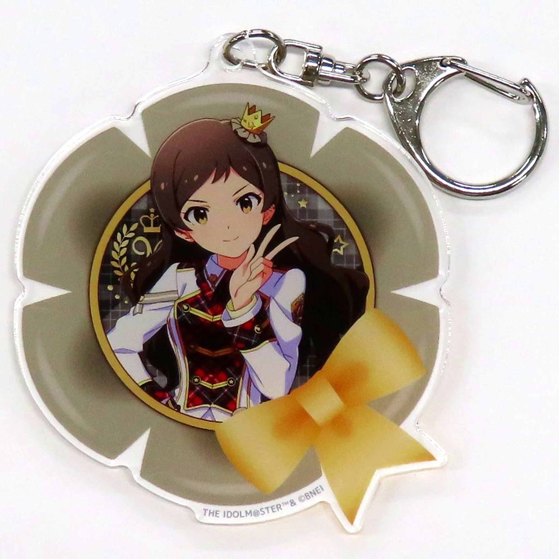 Shiho Kitazawa The Idolmaster Million Live! Rosette Acrylic Keychain Re Prologue X Ver. 10th Anniversary Final Shop in Kotobukiya Akihabara [USED]