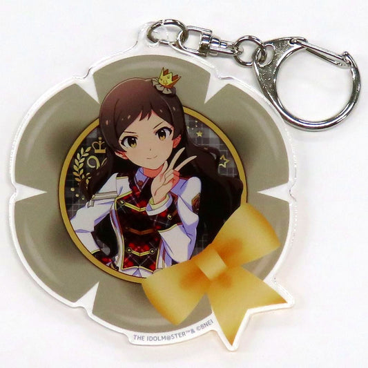 Shiho Kitazawa The Idolmaster Million Live! Rosette Acrylic Keychain Re Prologue X Ver. 10th Anniversary Final Shop in Kotobukiya Akihabara [USED]
