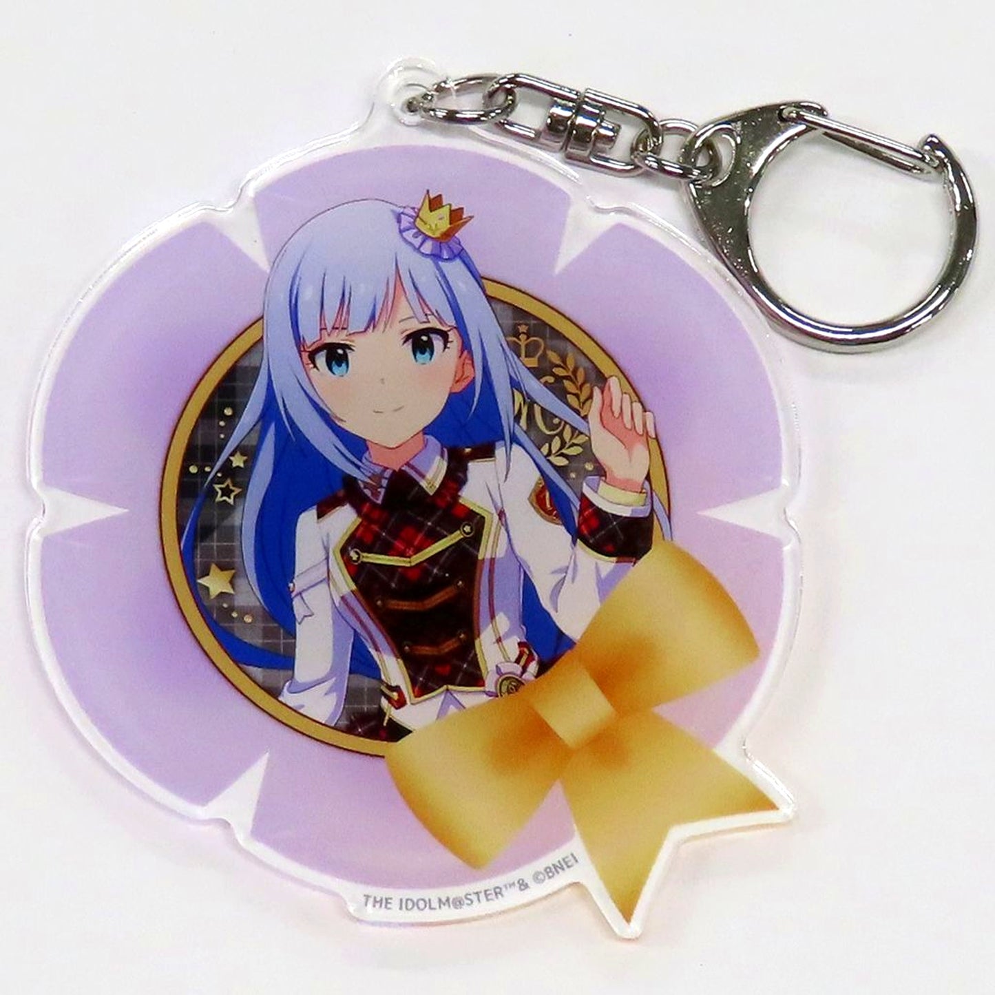 Tsumugi Shiraishi The Idolmaster Million Live! Rosette Acrylic Keychain Re Prologue X Ver. 10th Anniversary Final Shop in Kotobukiya Akihabara [USED]