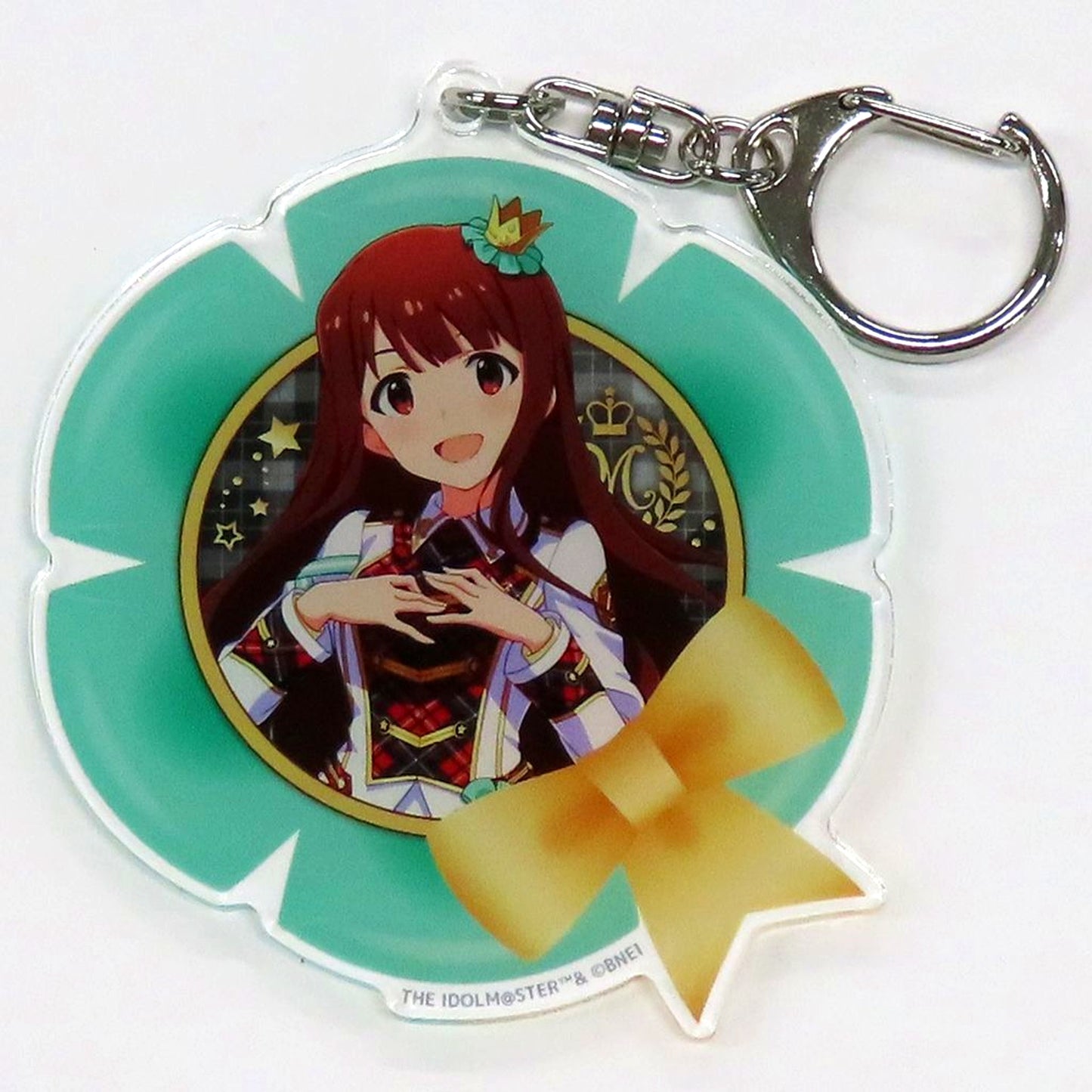 Kotoha Tanaka The Idolmaster Million Live! Rosette Acrylic Keychain Re Prologue X Ver. 10th Anniversary Final Shop in Kotobukiya Akihabara [USED]