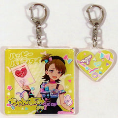 Ami Futami The Idolm@ster Million Live! Valentine Present Set Acrylic Keychain Set of 2 Yummy Kitchen Ver. B-1-1 Prize AmiAmi Online Kuji [USED]
