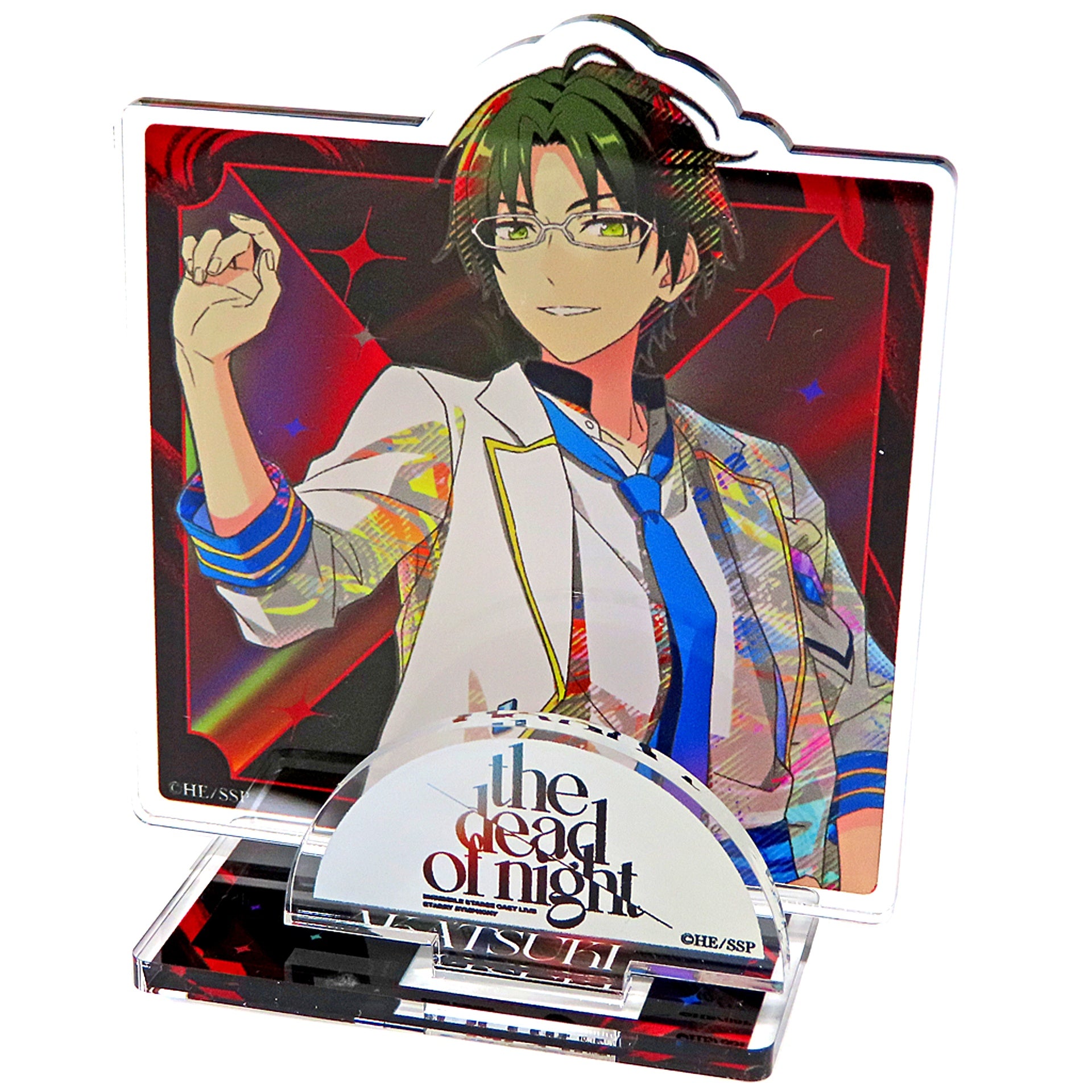 Keito Hasumi Ensemble Stars!! Cast Live Starry Symphony -the dead of night- x Karaoke no Tetsujin Acrylic Stand [USED]