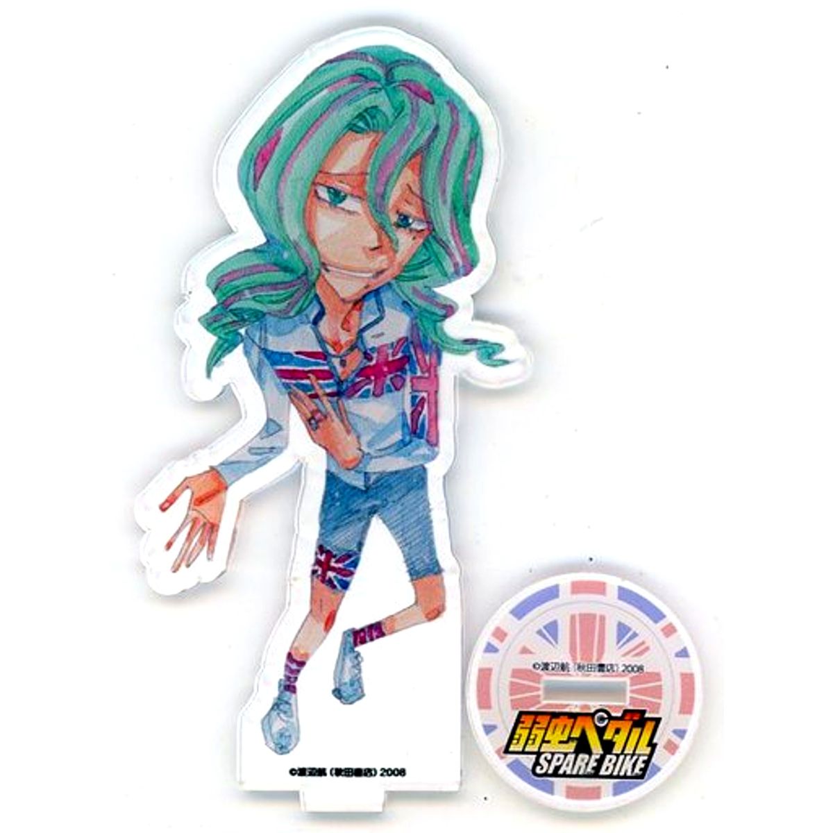 Yusuke Makishima Illustration Acrylic Stand C101 Yowamushi Pedal [USED]