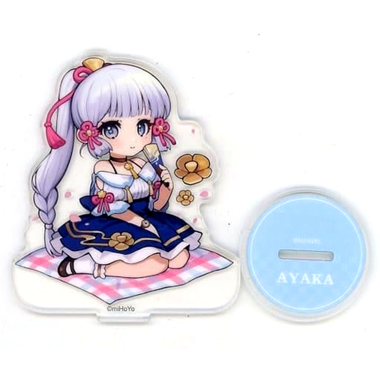 Kamisato Ayaka Genshin Impact Outing Theme Series Picnic Deformed Character Stand [USED]